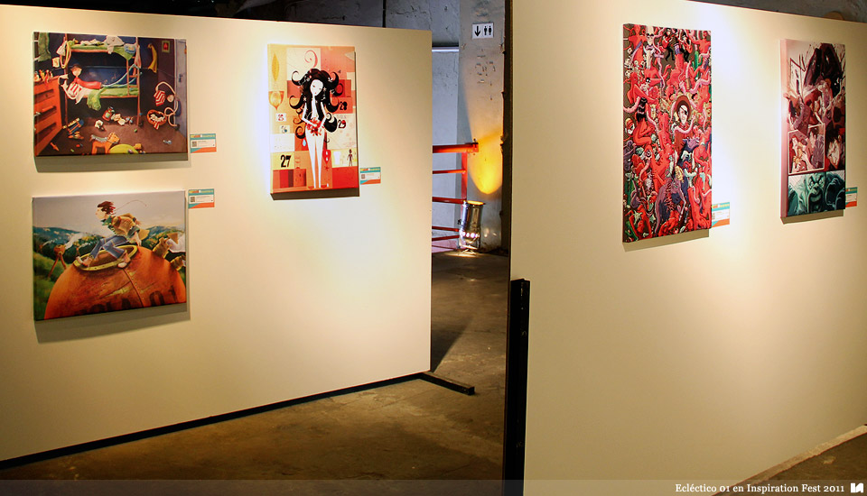 Ilustradores Argentinos | Muestra: ECLECTICO 01 en Inspiration Fest 2011