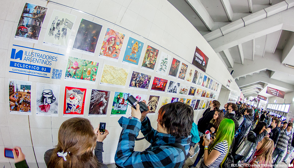 Ilustradores Argentinos | Muestra: ECLECTICO 02 en TRImarchi 2013