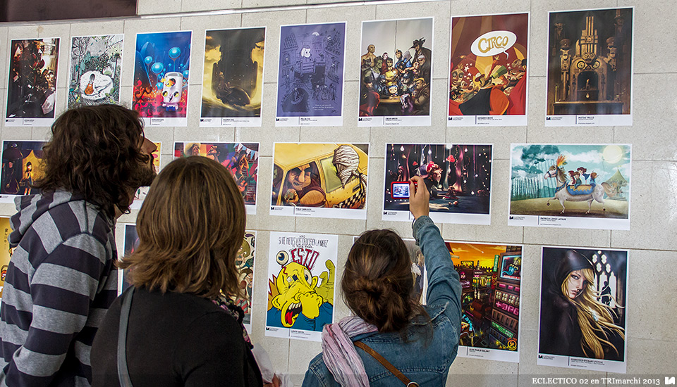 Ilustradores Argentinos | Muestra: ECLECTICO 02 en TRImarchi 2013