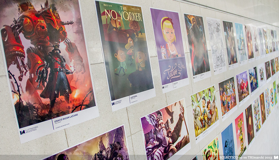 Ilustradores Argentinos | Muestra: ECLECTICO 02 en TRImarchi 2013