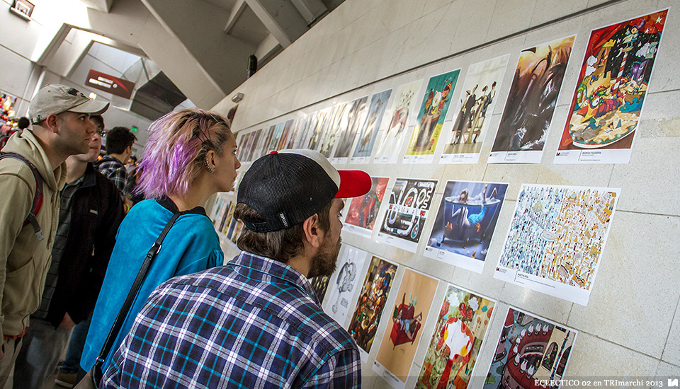 Ilustradores Argentinos | Muestra: ECLECTICO 02 en TRImarchi 2013