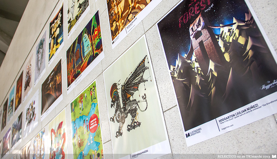 Ilustradores Argentinos | Muestra: ECLECTICO 02 en TRImarchi 2013