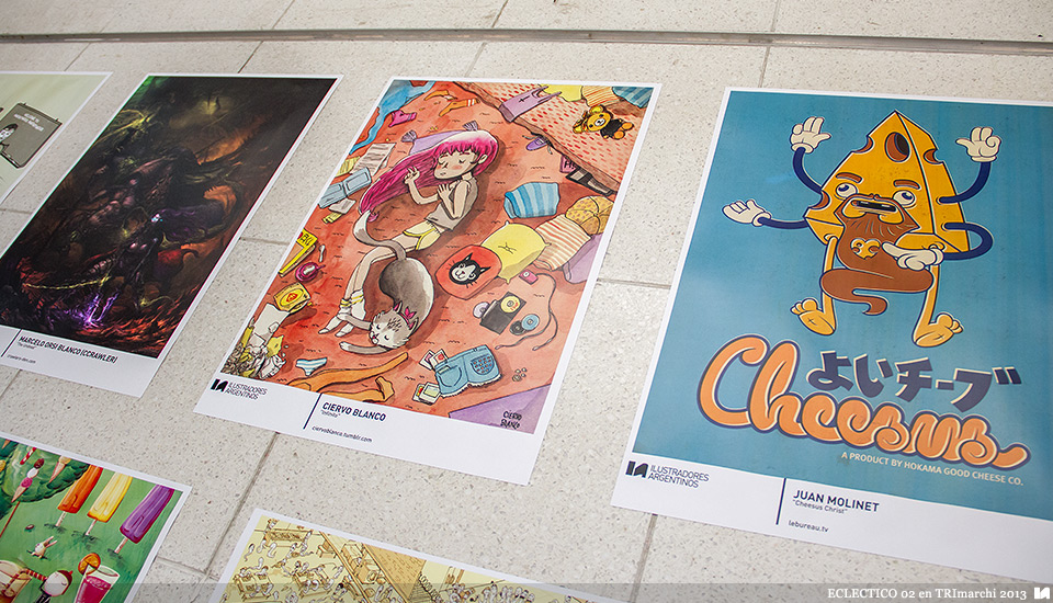 Ilustradores Argentinos | Muestra: ECLECTICO 02 en TRImarchi 2013