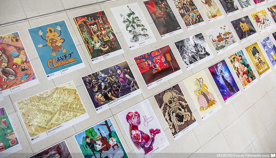 Ilustradores Argentinos | Muestra: ECLECTICO 02 en TRImarchi 2013