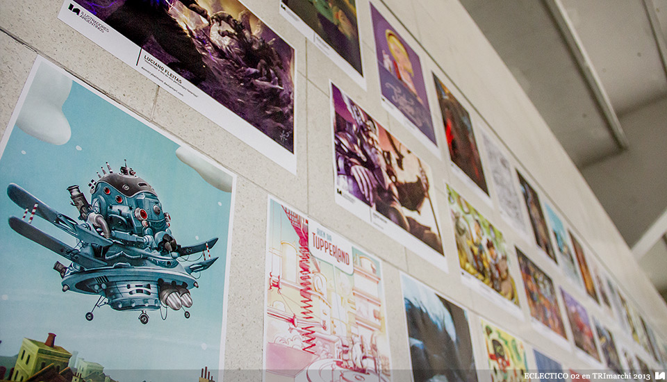 Ilustradores Argentinos | Muestra: ECLECTICO 02 en TRImarchi 2013