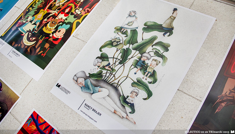 Ilustradores Argentinos | Muestra: ECLECTICO 02 en TRImarchi 2013