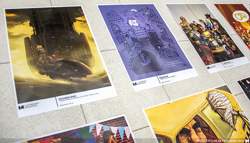 Ilustradores Argentinos | Muestra: ECLECTICO 02 en TRImarchi 2013