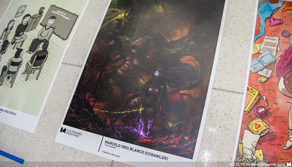Ilustradores Argentinos | Muestra: ECLECTICO 02 en TRImarchi 2013