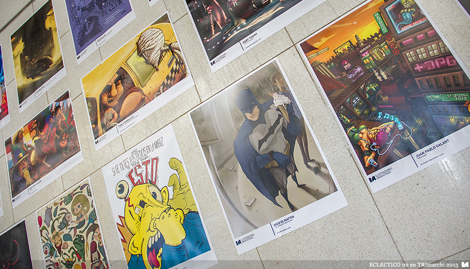 Ilustradores Argentinos | Muestra: ECLECTICO 02 en TRImarchi 2013