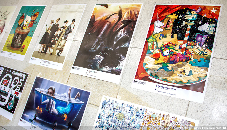Ilustradores Argentinos | Muestra: ECLECTICO 02 en TRImarchi 2013