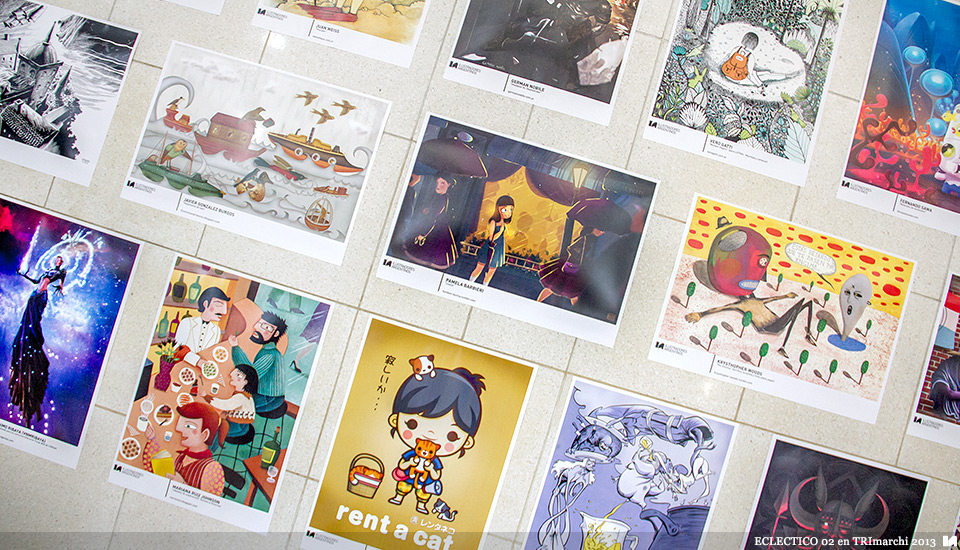 Ilustradores Argentinos | Muestra: ECLECTICO 02 en TRImarchi 2013