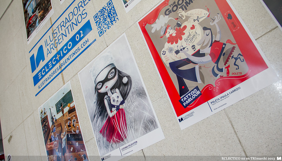 Ilustradores Argentinos | Muestra: ECLECTICO 02 en TRImarchi 2013