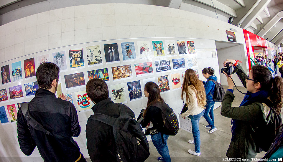 Ilustradores Argentinos | Muestra: ECLECTICO 02 en TRImarchi 2013