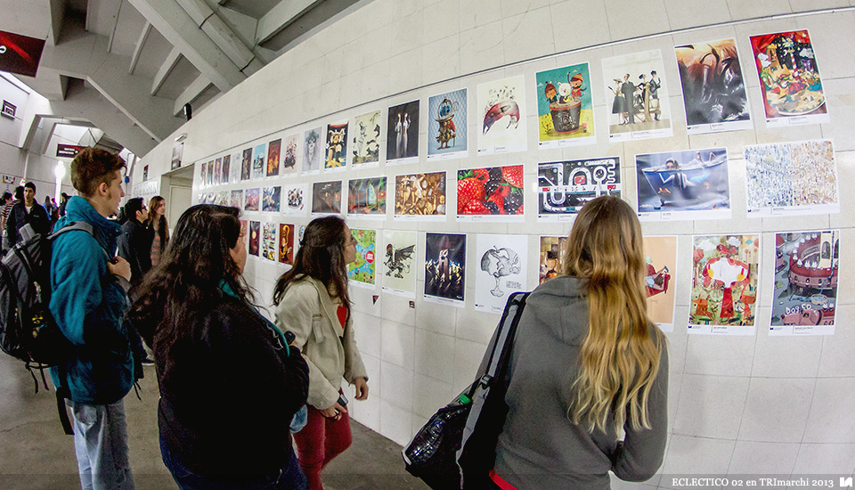 Ilustradores Argentinos | Muestra: ECLECTICO 02 en TRImarchi 2013