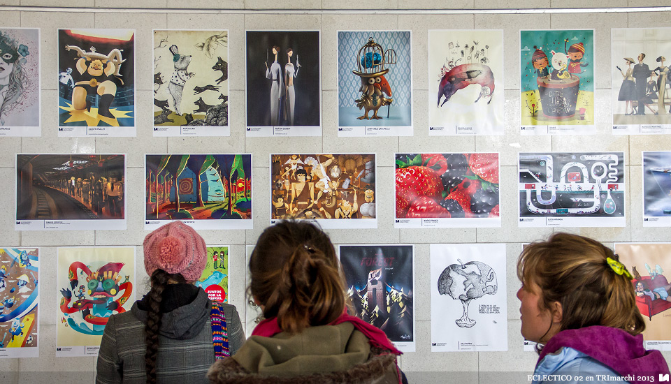 Ilustradores Argentinos | Muestra: ECLECTICO 02 en TRImarchi 2013