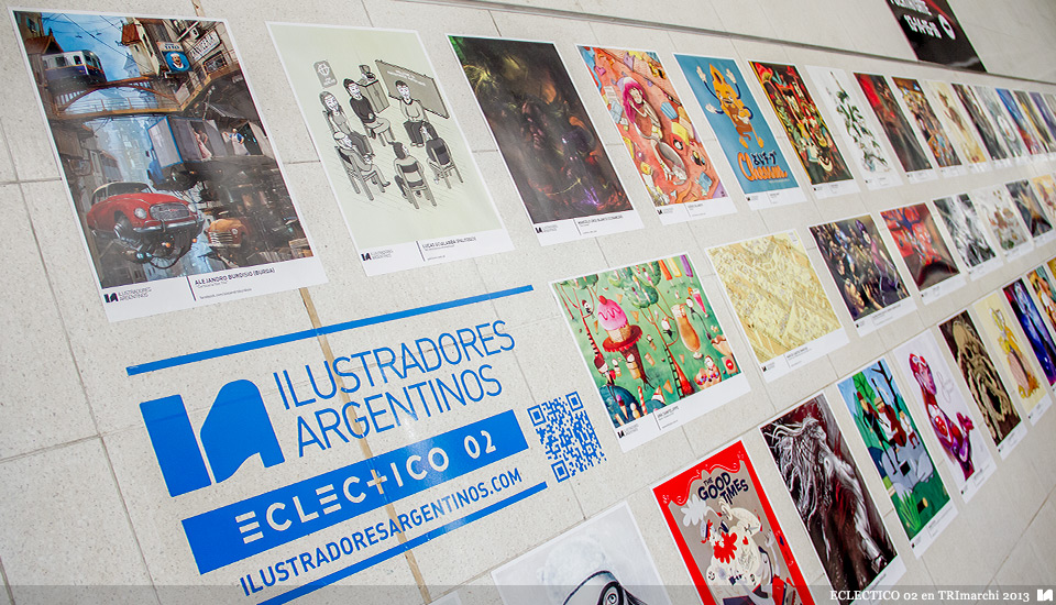 Ilustradores Argentinos | Muestra: ECLECTICO 02 en TRImarchi 2013