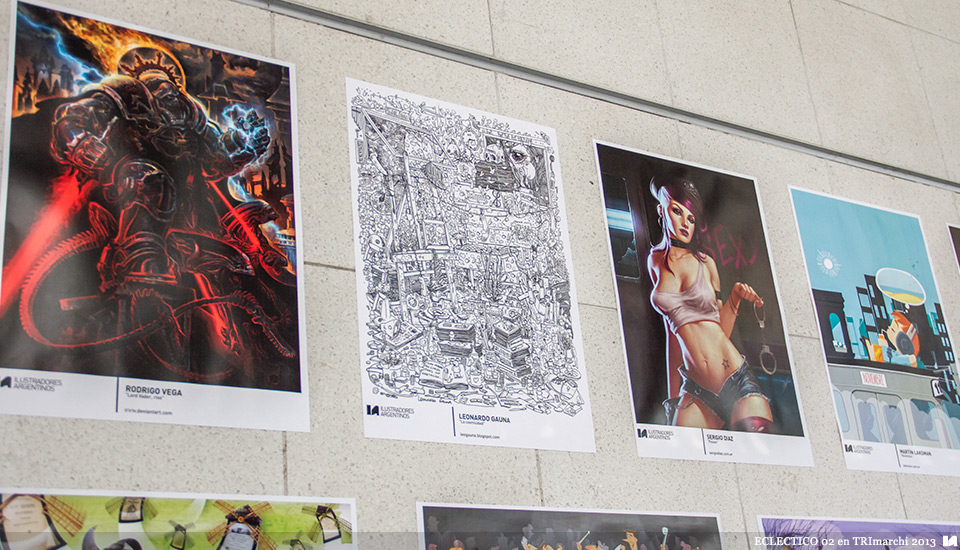 Ilustradores Argentinos | Muestra: ECLECTICO 02 en TRImarchi 2013