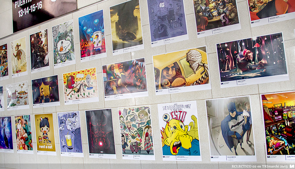 Ilustradores Argentinos | Muestra: ECLECTICO 02 en TRImarchi 2013