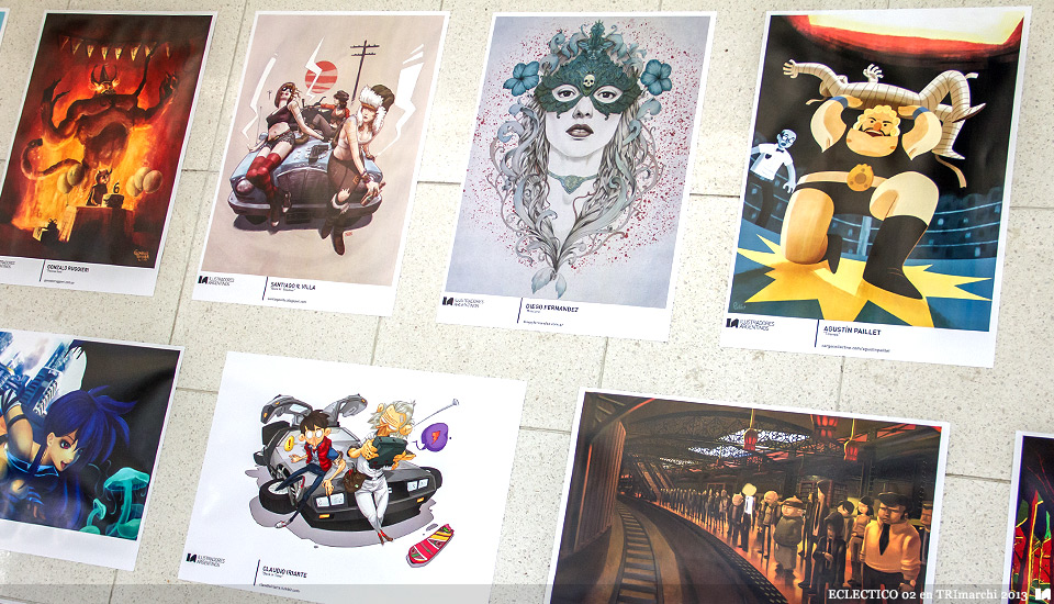 Ilustradores Argentinos | Muestra: ECLECTICO 02 en TRImarchi 2013