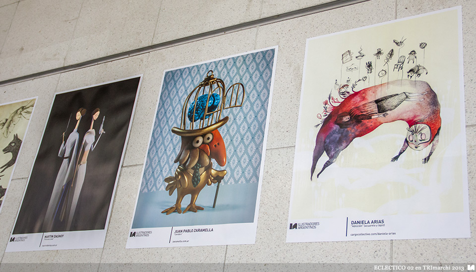 Ilustradores Argentinos | Muestra: ECLECTICO 02 en TRImarchi 2013