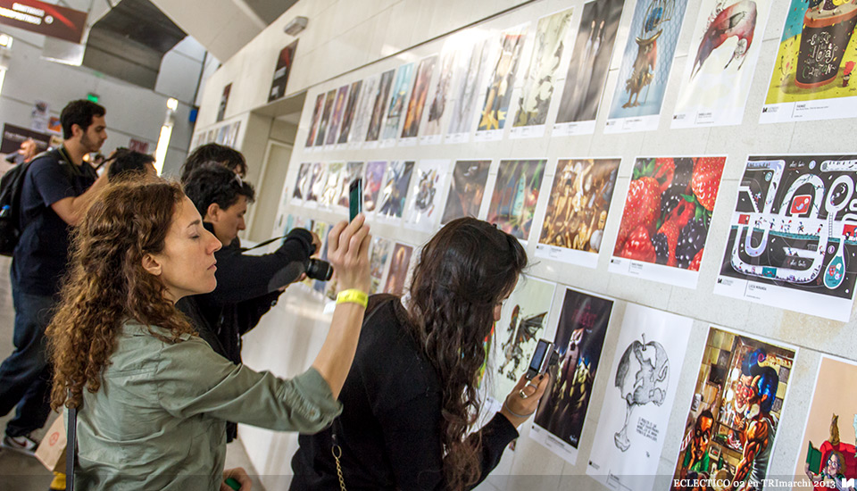 Ilustradores Argentinos | Muestra: ECLECTICO 02 en TRImarchi 2013