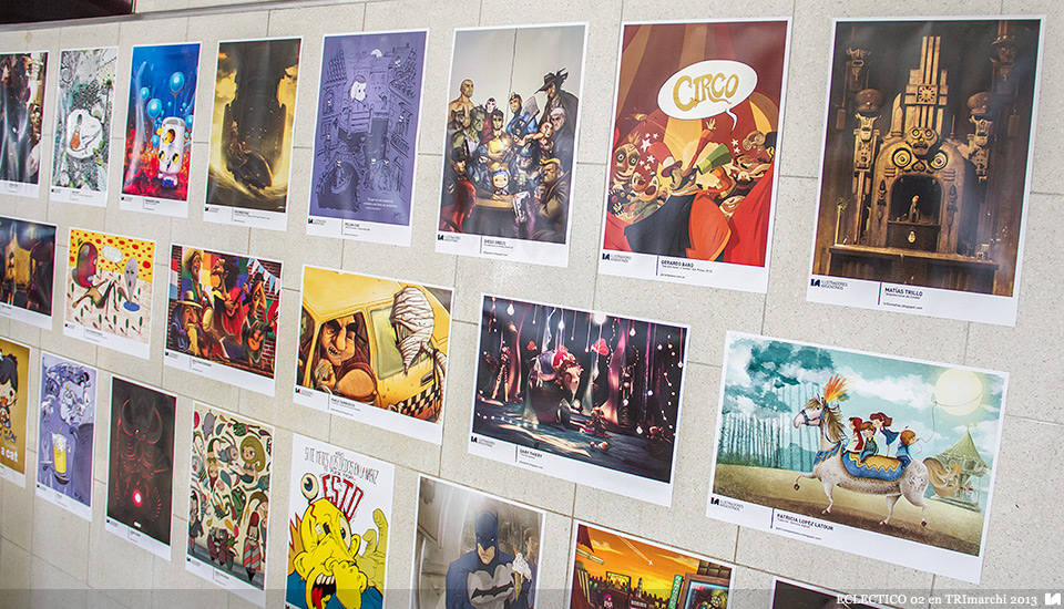Ilustradores Argentinos | Muestra: ECLECTICO 02 en TRImarchi 2013