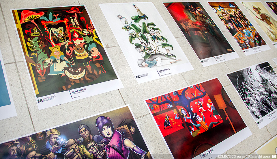 Ilustradores Argentinos | Muestra: ECLECTICO 02 en TRImarchi 2013
