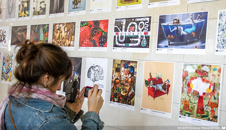 Ilustradores Argentinos | Muestra: ECLECTICO 02 en TRImarchi 2013