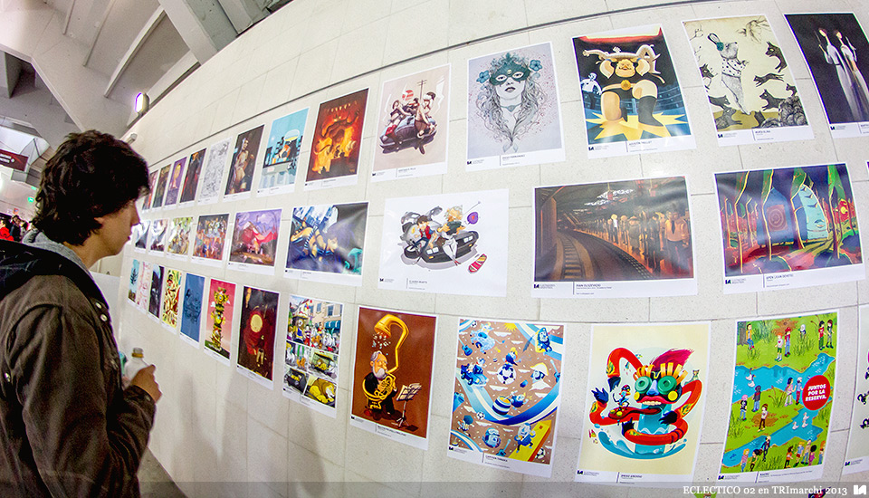 Ilustradores Argentinos | Muestra: ECLECTICO 02 en TRImarchi 2013