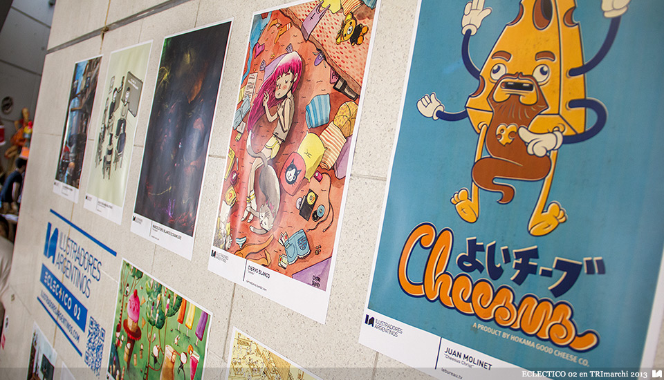 Ilustradores Argentinos | Muestra: ECLECTICO 02 en TRImarchi 2013