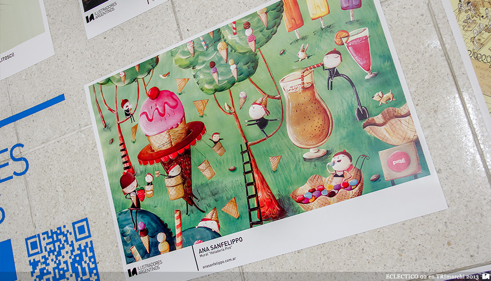 Ilustradores Argentinos | Muestra: ECLECTICO 02 en TRImarchi 2013