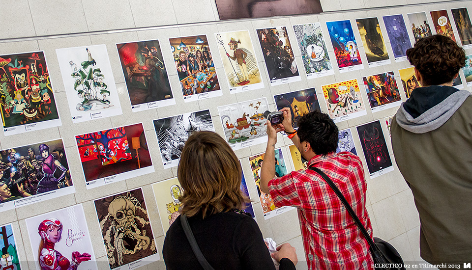 Ilustradores Argentinos | Muestra: ECLECTICO 02 en TRImarchi 2013