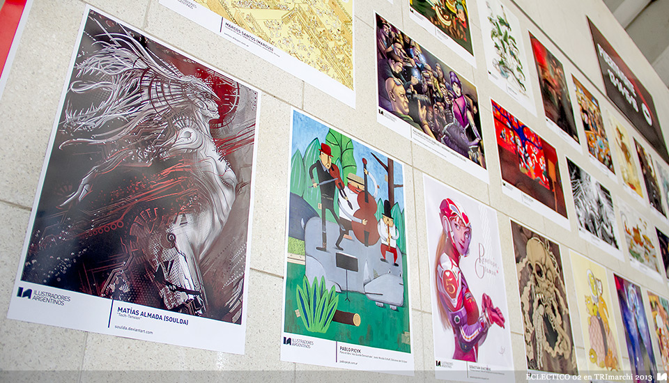 Ilustradores Argentinos | Muestra: ECLECTICO 02 en TRImarchi 2013