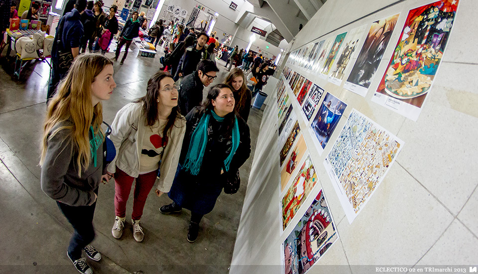 Ilustradores Argentinos | Muestra: ECLECTICO 02 en TRImarchi 2013