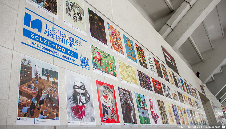 Ilustradores Argentinos | Muestra: ECLECTICO 02 en TRImarchi 2013