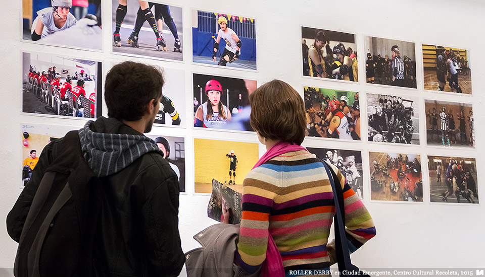 Ilustradores Argentinos | Muestra: ROLLER DERBY en Ciudad Emergente 2015, Centro Cultural Recoleta