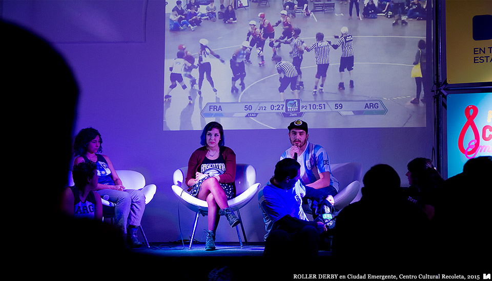 Ilustradores Argentinos | Muestra: ROLLER DERBY en Ciudad Emergente 2015, Centro Cultural Recoleta