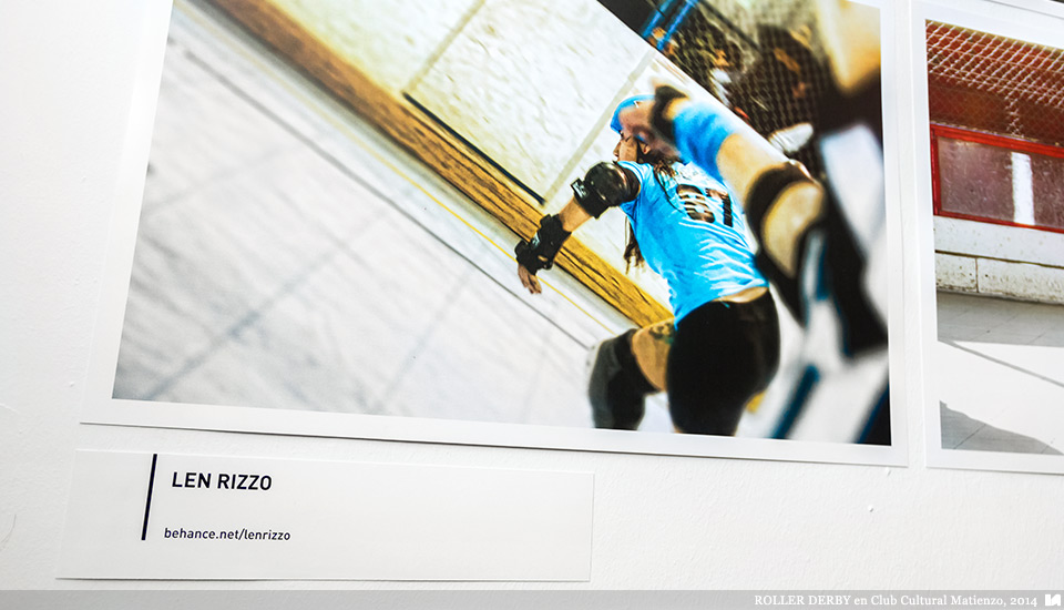 Ilustradores Argentinos | Muestra: ROLLER DERBY en Club Cultural Matienzo (2014)