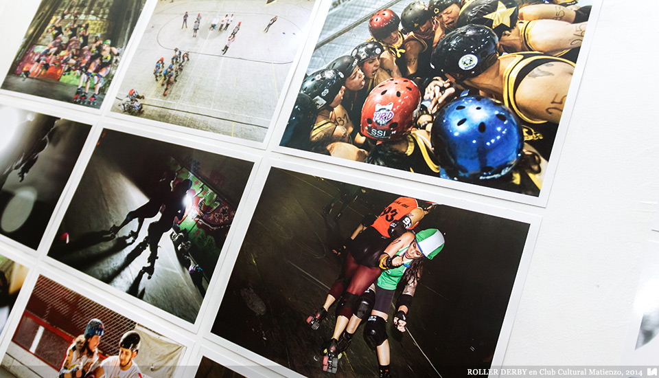 Ilustradores Argentinos | Muestra: ROLLER DERBY en Club Cultural Matienzo (2014)