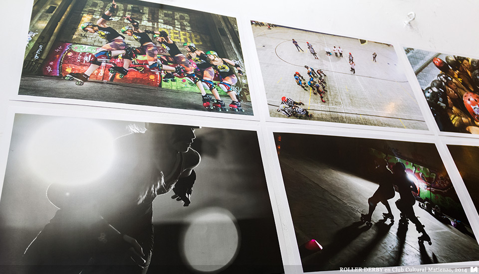 Ilustradores Argentinos | Muestra: ROLLER DERBY en Club Cultural Matienzo (2014)