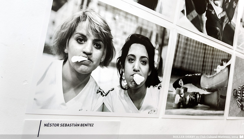 Ilustradores Argentinos | Muestra: ROLLER DERBY en Club Cultural Matienzo (2014)