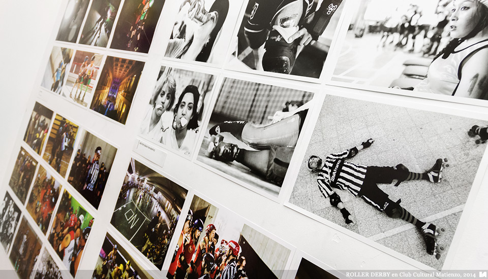 Ilustradores Argentinos | Muestra: ROLLER DERBY en Club Cultural Matienzo (2014)
