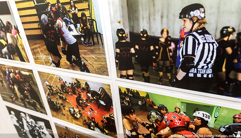 Ilustradores Argentinos | Muestra: ROLLER DERBY en Club Cultural Matienzo (2014)