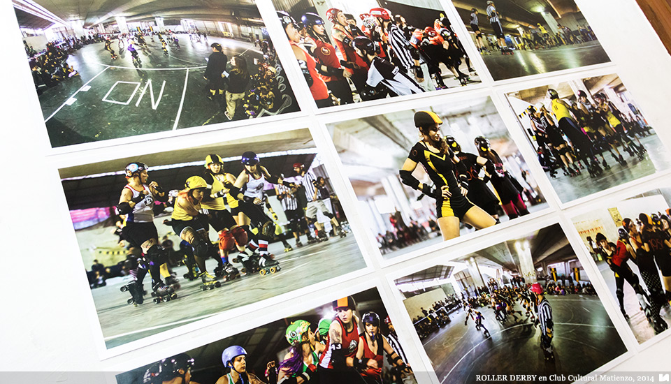 Ilustradores Argentinos | Muestra: ROLLER DERBY en Club Cultural Matienzo (2014)