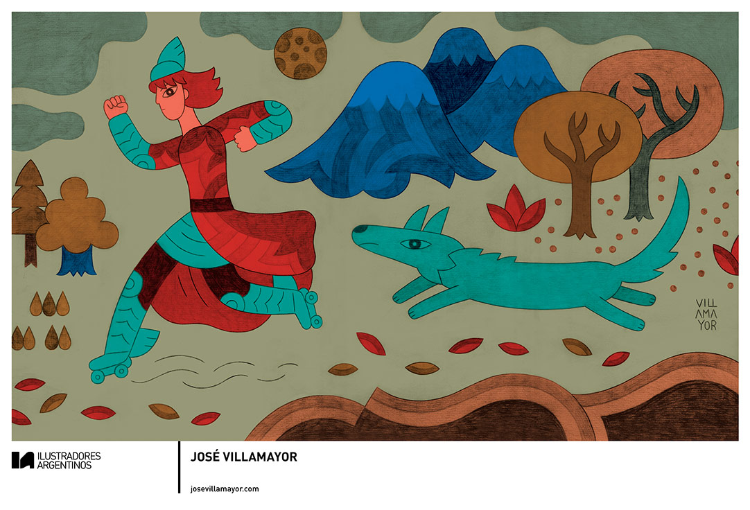 © JOSÉ VILLAMAYOR | Ilustración para la muestra Roller Derby de Ilustradores Argentinos | #rollerderby | Fotos: https://www.facebook.com/media/set/?set=a.725585730870003.1073741832.100296976732218&type=1