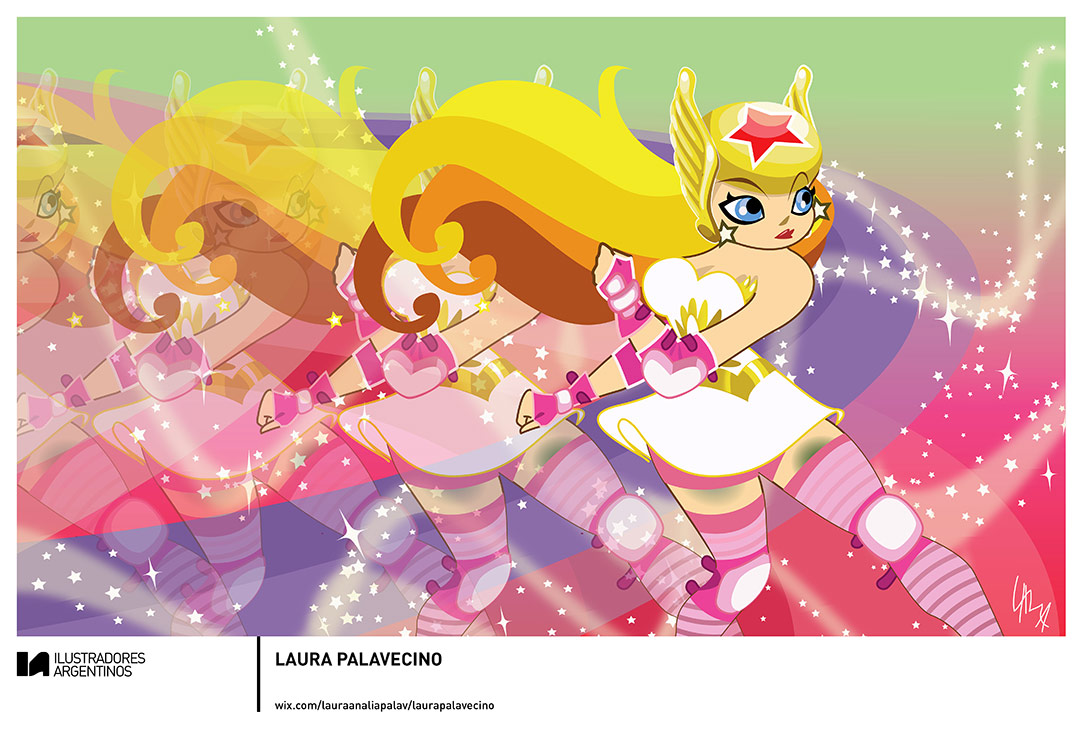 © LAURA PALAVECINO | Ilustración para la muestra Roller Derby de Ilustradores Argentinos | #rollerderby | Fotos: https://www.facebook.com/media/set/?set=a.725585730870003.1073741832.100296976732218&type=1